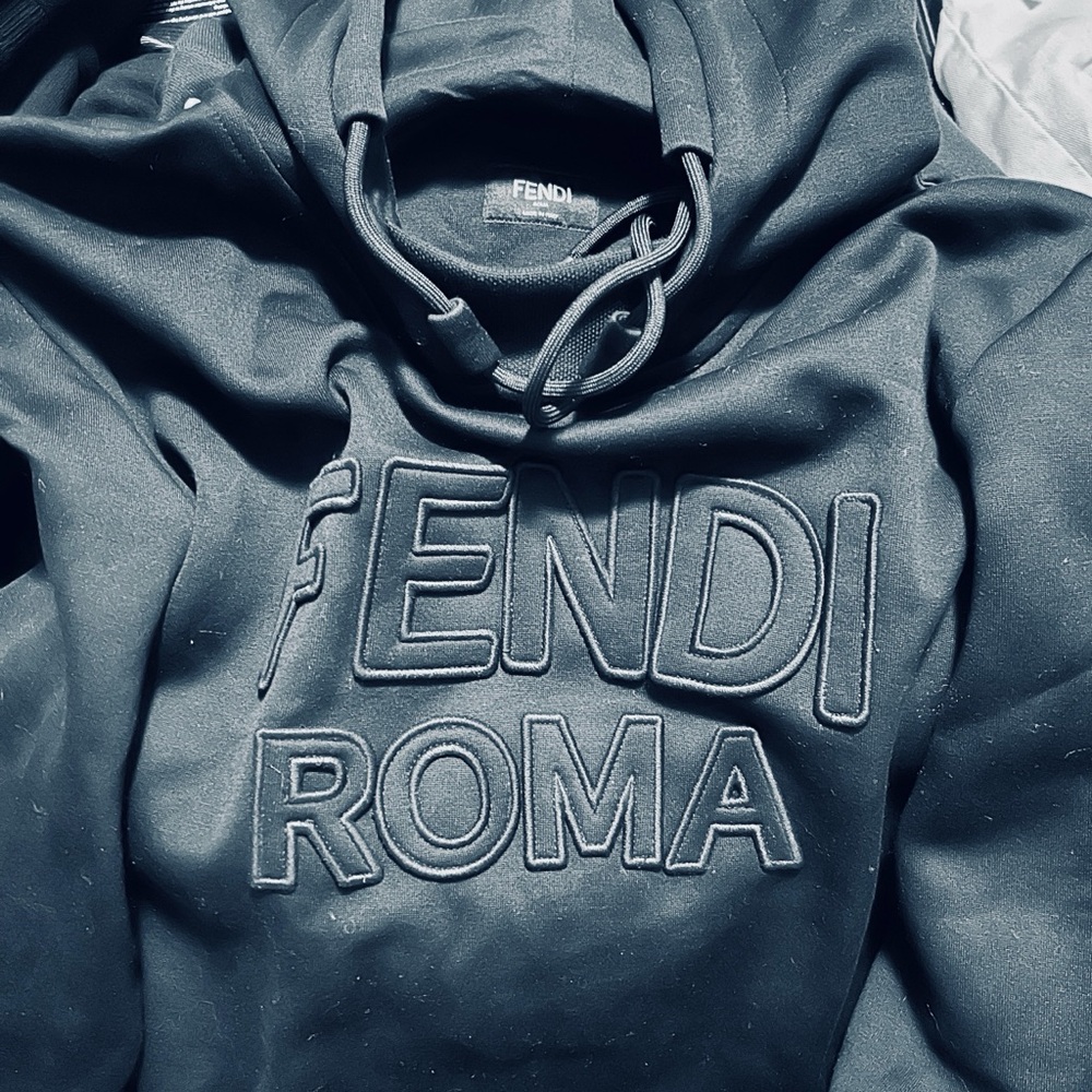 Fendi Navy Hoodie